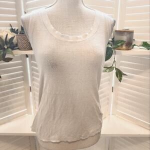 CHLOE LIGHT BEIGHE TEE SIZE SMALL 1251
